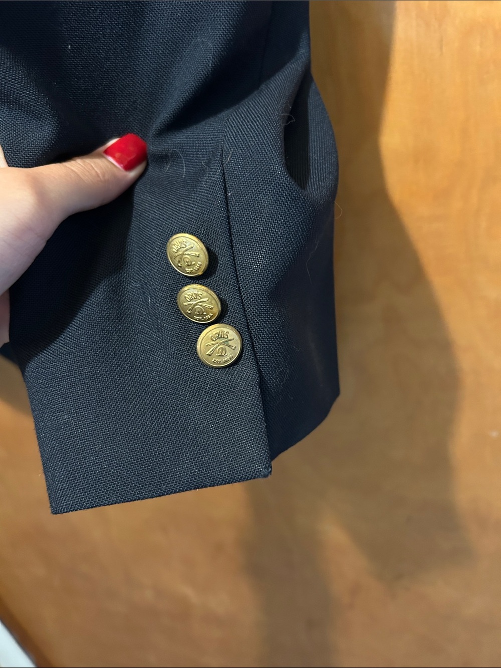 Orvis Navy Blue Sport Coat - Classic Single-Breasted Blazer - Picture 6 of 9